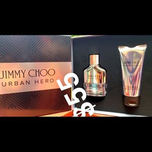 1.7OZ PARFUM SPRAY 3.3OZ ALL OVER SHOWER GEL.